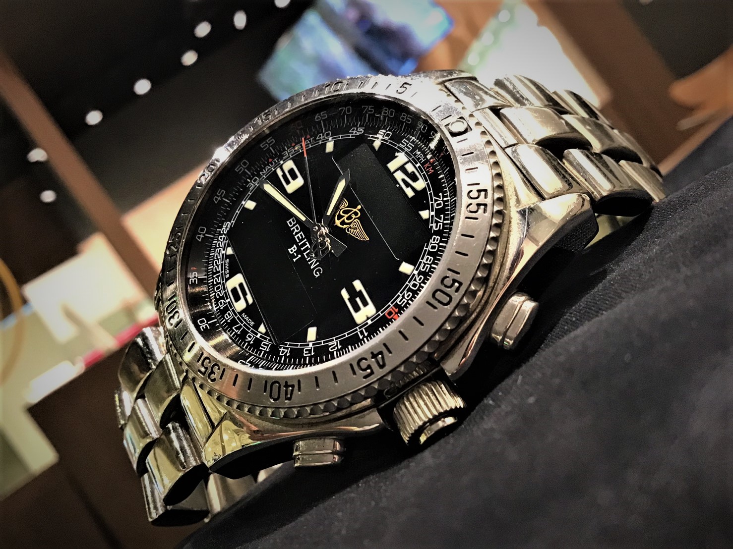 ブライトリング BREITLING B1 電池新品 - solutionfitness.com.br