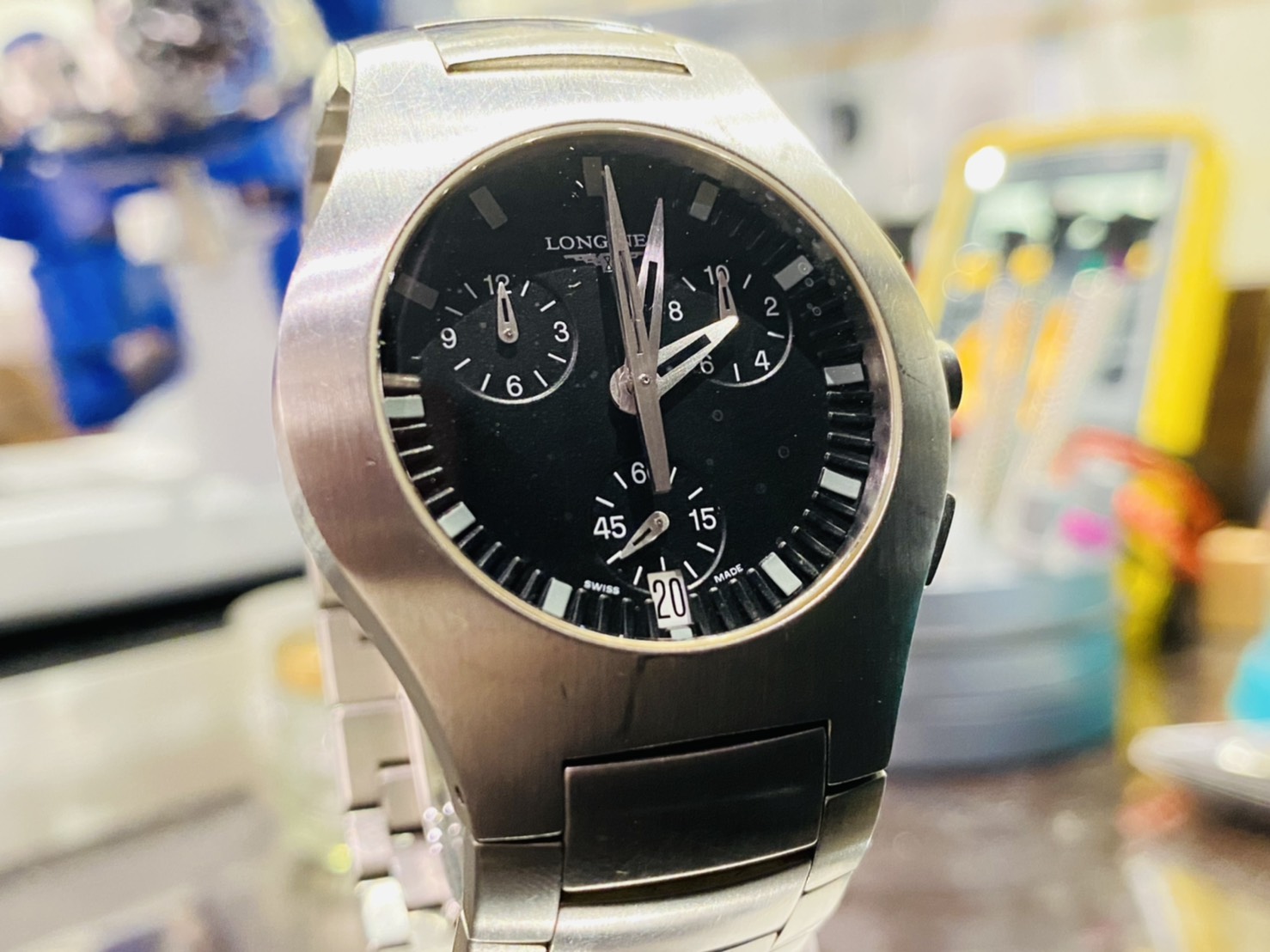 売切り特価 LONGINES Calibre L541 クロノグラフ | southbayplanning.com