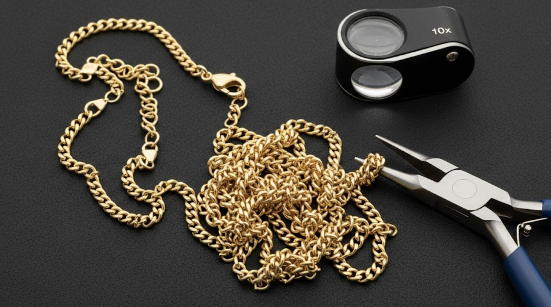 プラチナネックレス修理の値段は？切れたチェーンの直し方 | はらじゅく時計宝石修理研究所 - 渋谷・原宿の時計・アクセサリー修理/電池交換なら