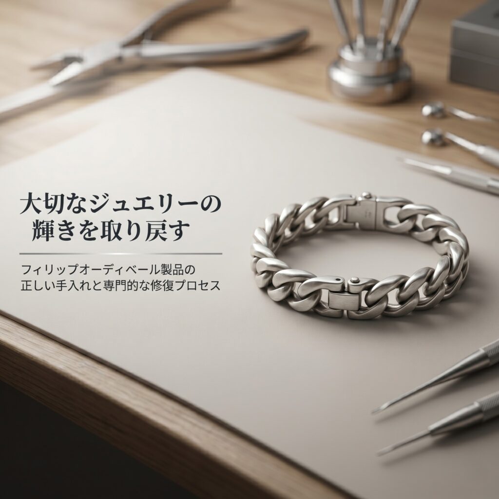 フィリップオーディベールのブレスレットの修理のイメージ画像