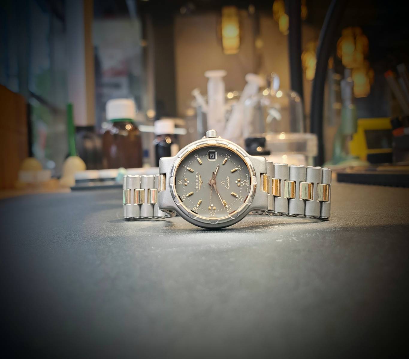 ◾️ 「ロンジン コンクエスト 初代チタン」 ｜ 時計宝石修理研究所 