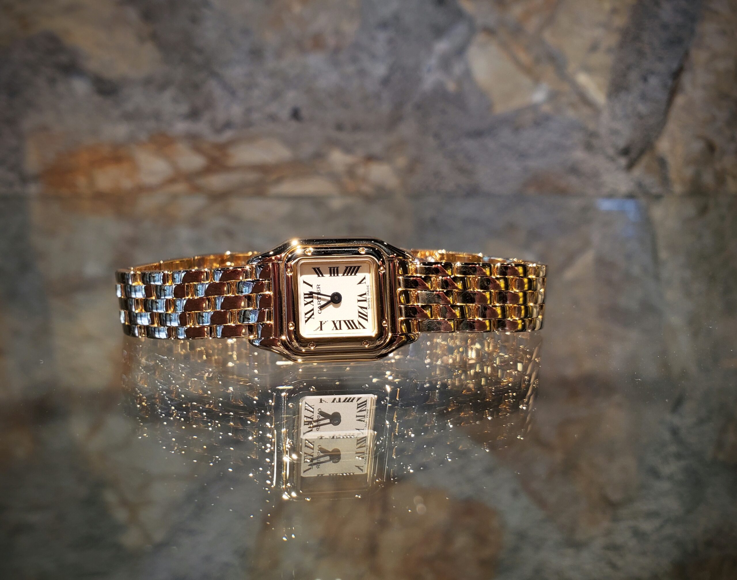 お値下げ】カルティエ ミニパンテールYG コマ 