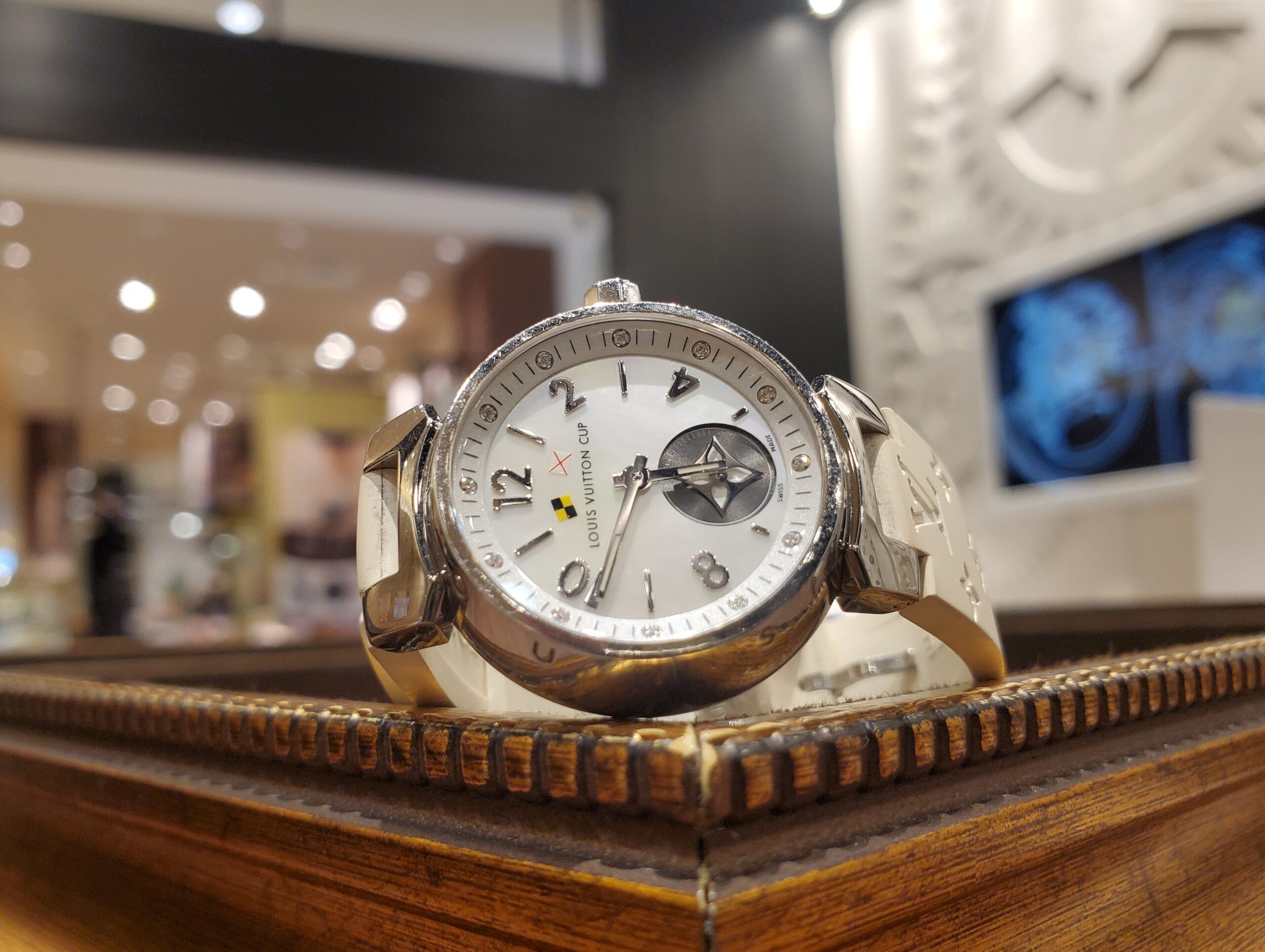 □ 亀戸店「ルイヴィトン タンブール 電池交換」 ｜ 時計宝石修理研究所 